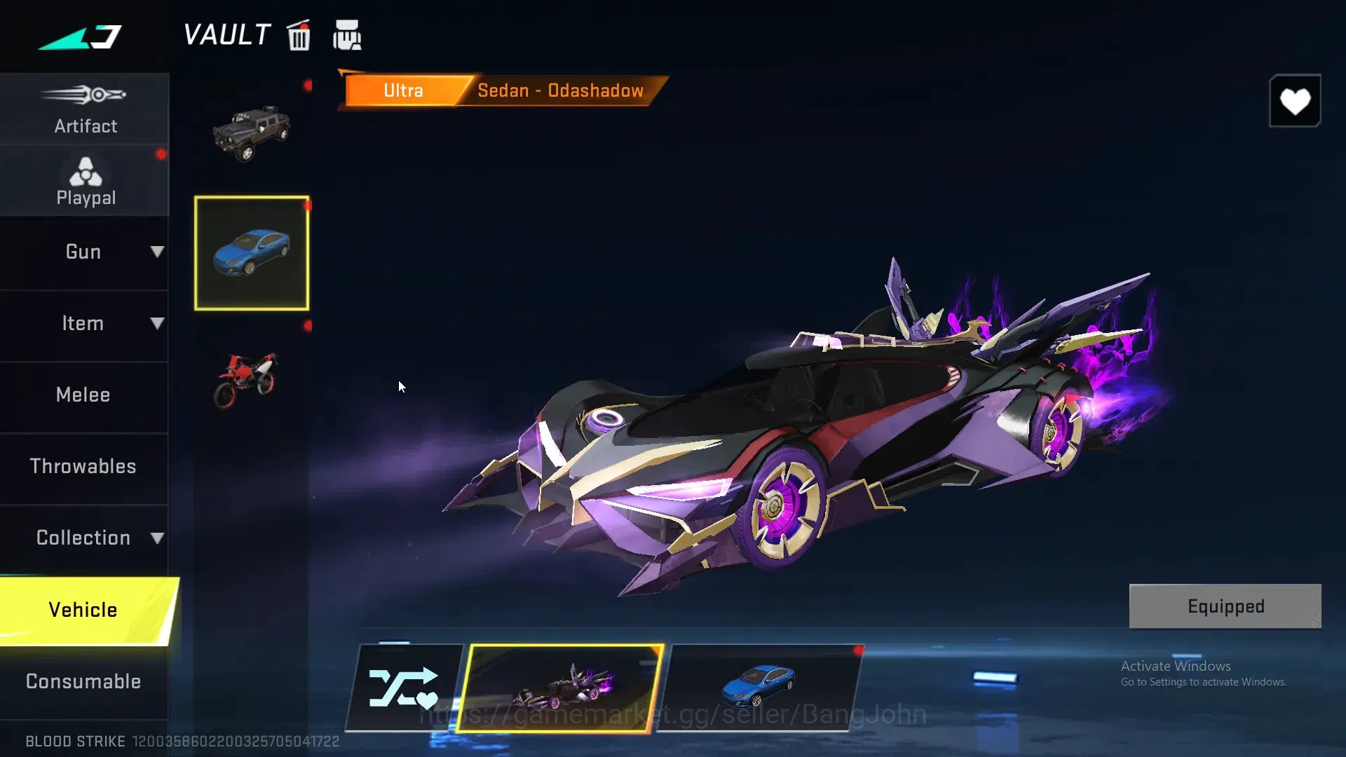 Blood Strike Accounts ASIA | Eternal AK47 + P90 | Ultra = Scar,AR97,FAL, image 13