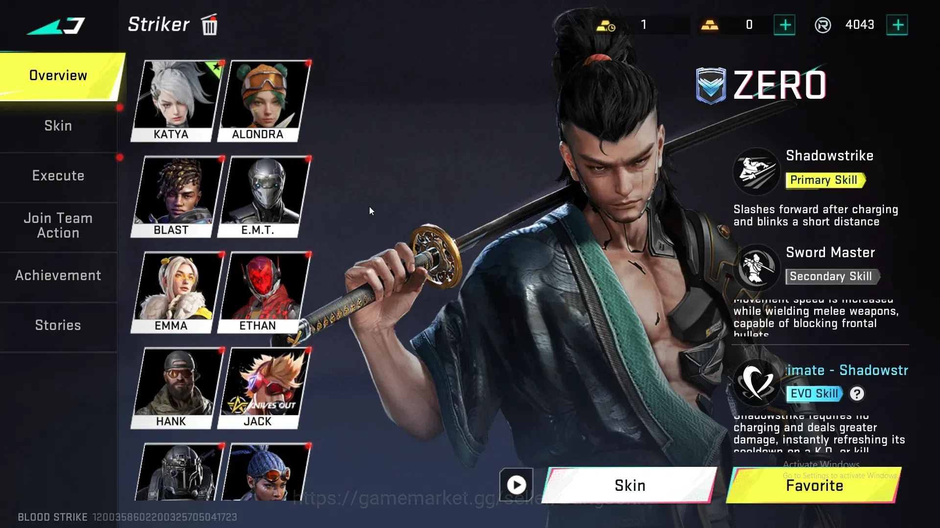 Blood Strike Accounts ASIA | Eternal AK47 + P90 | Ultra = Scar,AR97,FAL, image 16
