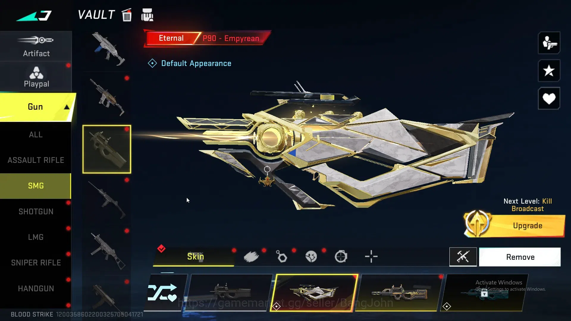 Blood Strike Accounts ASIA | Eternal AK47 + P90 | Ultra = Scar,AR97,FAL, image 3