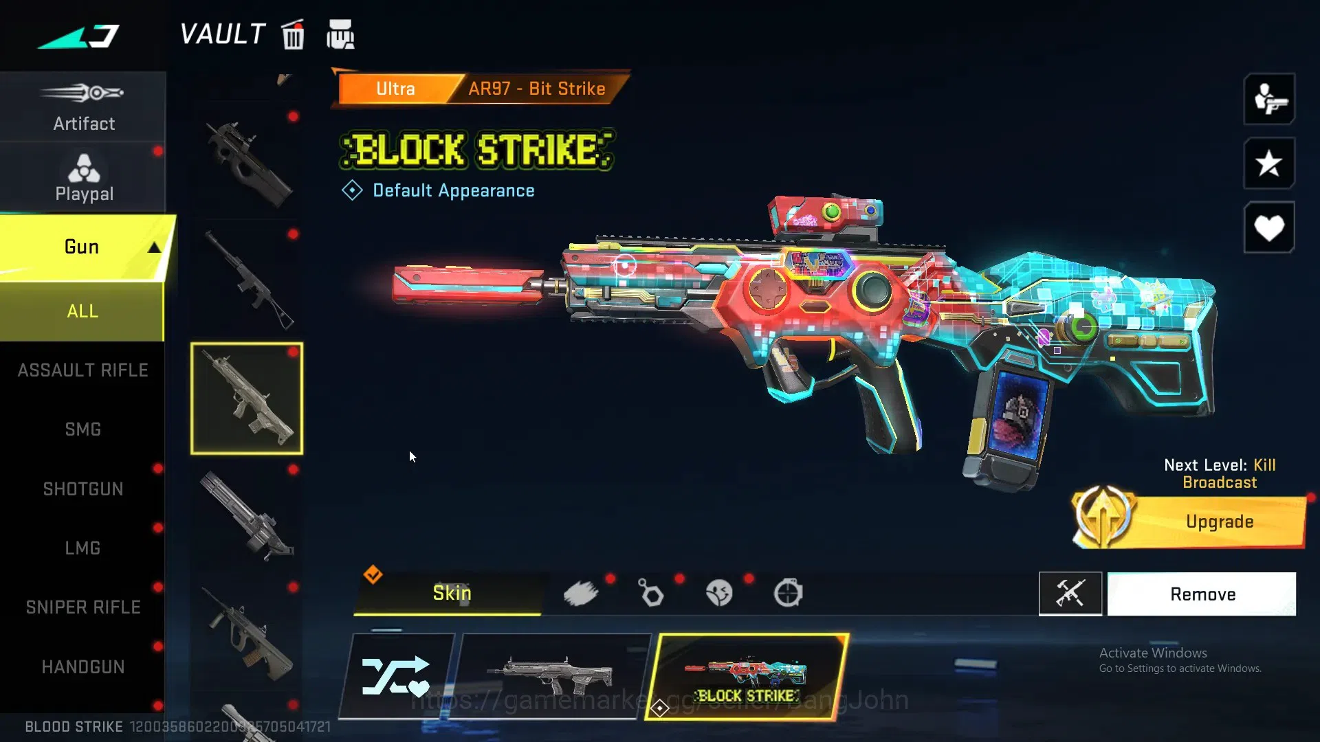 Blood Strike Accounts ASIA | Eternal AK47 + P90 | Ultra = Scar,AR97,FAL, image 7