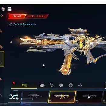 Blood Strike Accounts Collab Skin Asia|Eternal UMP45-Infinite|Ultra Kala-Crimson Verdict|5 Striker|Log NetEase|Take