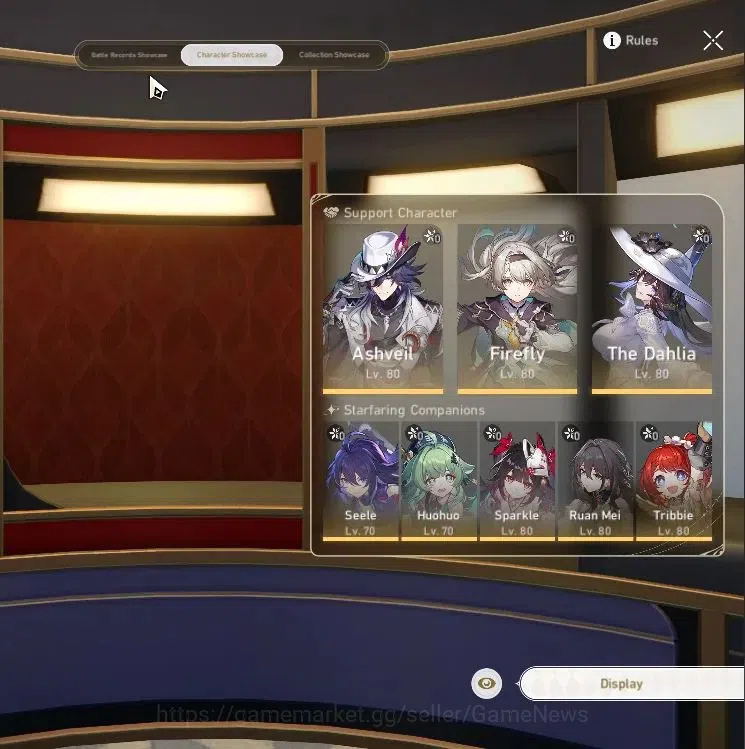 Honkai Star Rail Accounts ASIA|TL 66|9 Limited|(The Dahlia,Fire Fly,Sparkle, image 2