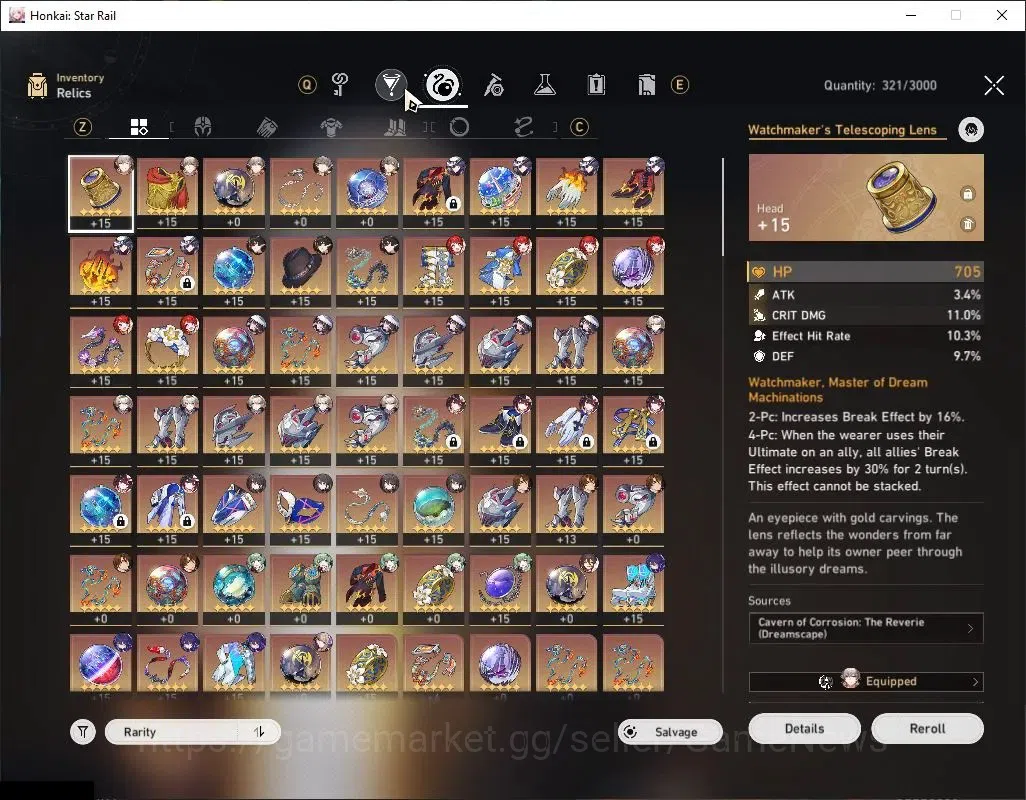 Honkai Star Rail Accounts ASIA|TL 66|9 Limited|(The Dahlia,Fire Fly,Sparkle, image 7