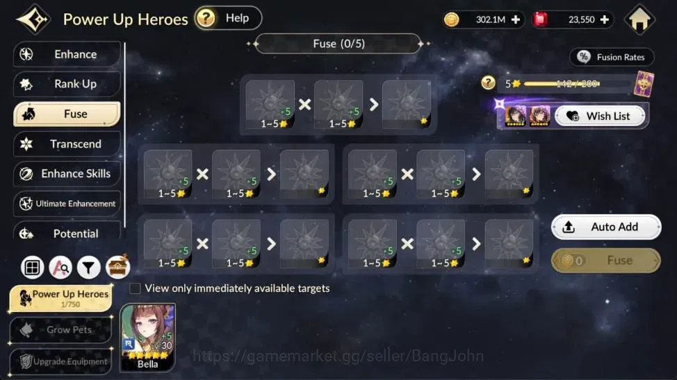 Seven Knights Re:Birth Accounts Global|FullEX5(Melia,Fai,Rosie,Juri,Gelidus)24TC6( image 13