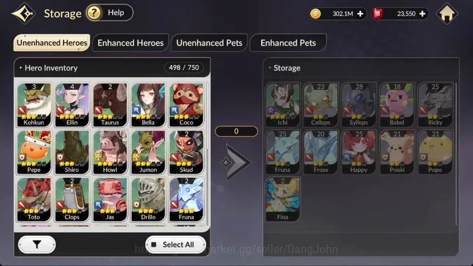 Seven Knights Re:Birth Accounts Global|FullEX5(Melia,Fai,Rosie,Juri,Gelidus)24TC6( image 14