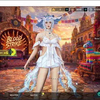 Blood Strike Accounts Collab Skin Asia|Eternal DEagle-Scorpius,MP7-Tidesong|Melee Staff|Collab AoT2 Katya,M4A1,Tokrev