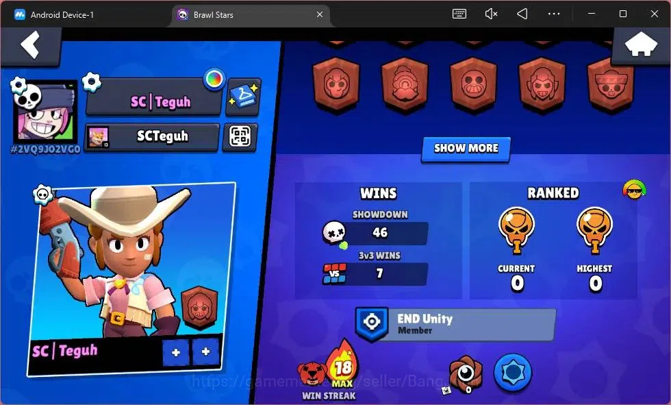 Brawl Stars Accounts Global | 1002 Thropy |17 Brawler|4 Max Hypercharge image 3