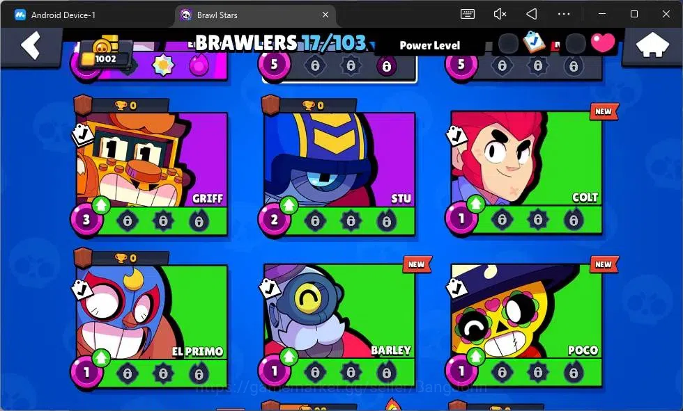 Brawl Stars Accounts Global | 1002 Thropy |17 Brawler|4 Max Hypercharge image 6