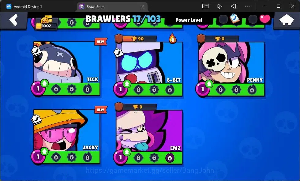 Brawl Stars Accounts Global | 1002 Thropy |17 Brawler|4 Max Hypercharge image 7