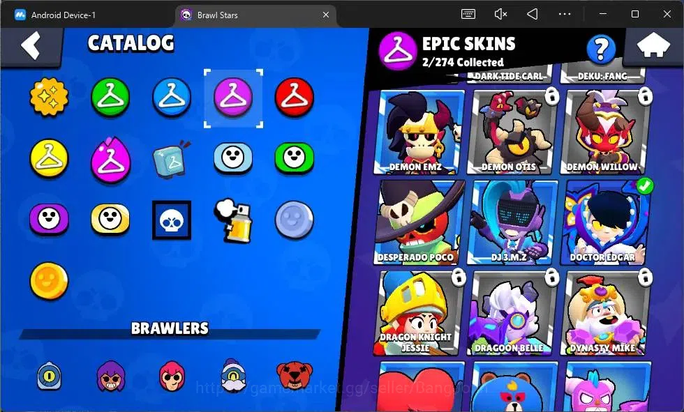 Brawl Stars Accounts Global | 1002 Thropy |17 Brawler|4 Max Hypercharge image 8