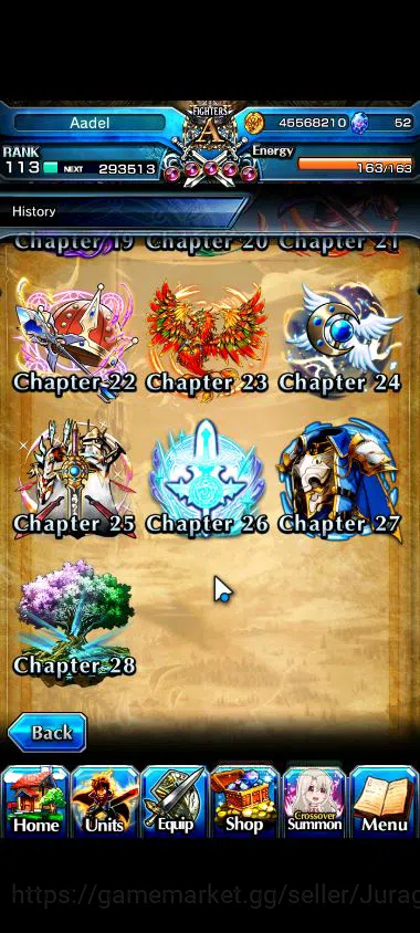 Grand Summoners Accounts Global|Rank 113|17 Ascend |[,MomonTW,AlphaTw,DLS R image 5