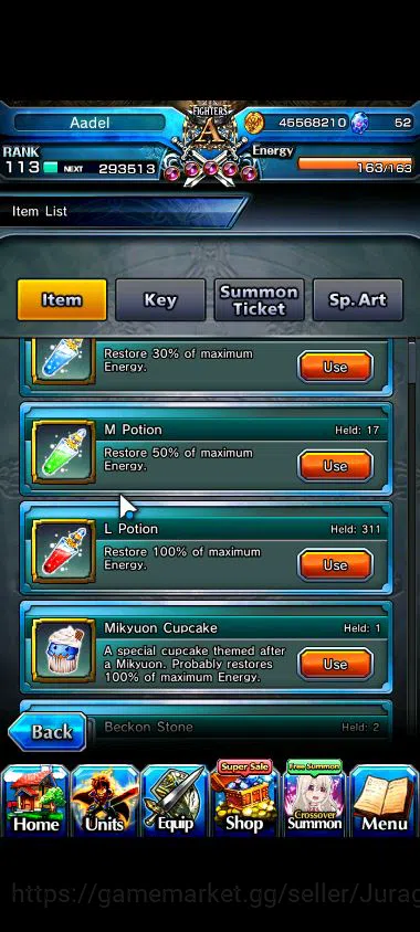 Grand Summoners Accounts Global|Rank 113|17 Ascend |[,MomonTW,AlphaTw,DLS R image 6