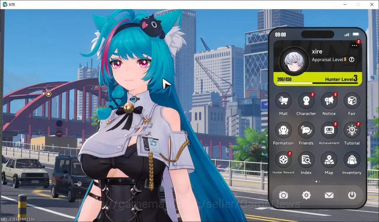 Neverness to Everness Accounts Global EU|HL 3|1 SSR Nanally + Car Skin & SSR Selector|5 SR|Underboss Glider|Selector 42/50 3
