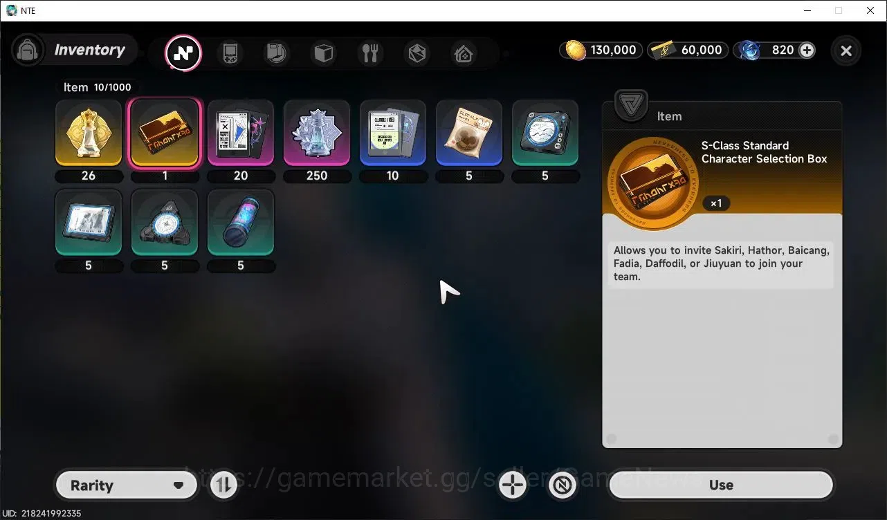 Neverness to Everness Accounts Global EU|HL 3|1 SSR Nanally + Car Skin & SSR Selector|5 SR|Underboss Glider|Selector 42/50 7