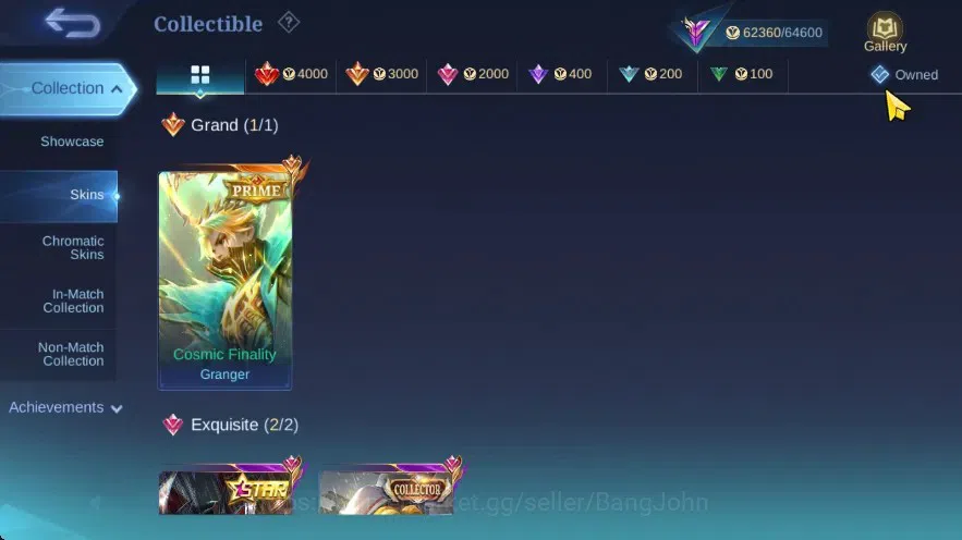 Mobile Legends: Bang Bang Accounts GLOBAL| Hero 132 Skin 293, ANN Haya, PRIME GR, VAL image 10