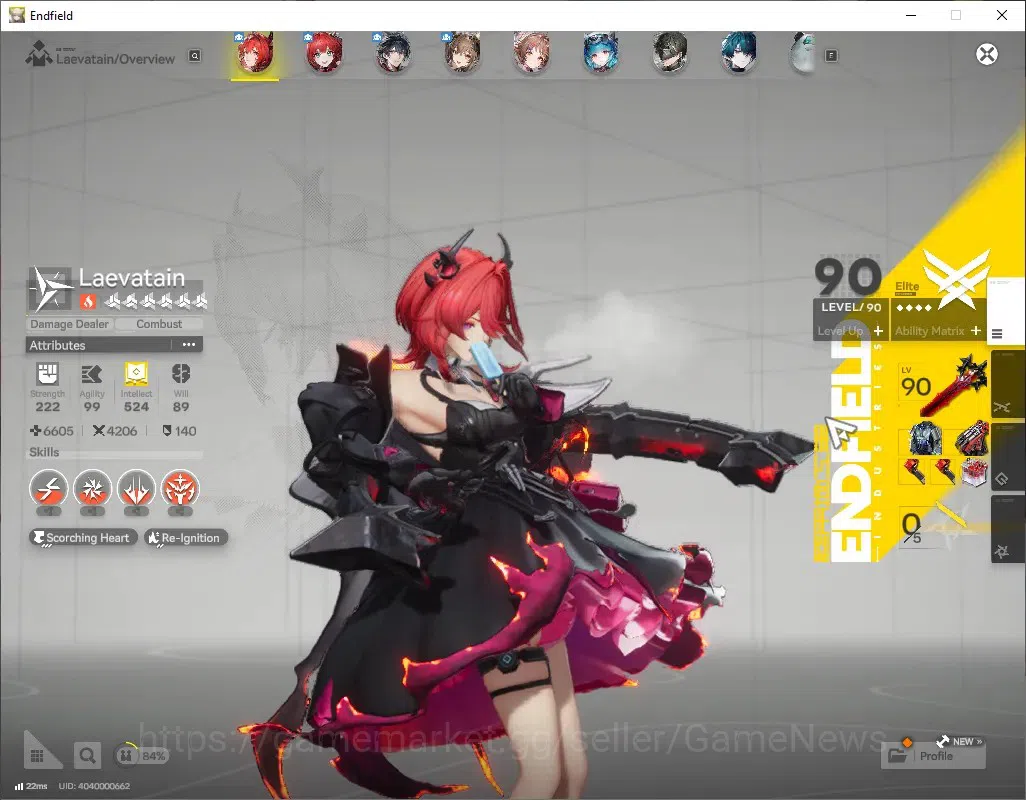 Arknights: Endfield Accounts ASIA|Lv 52|4k Ars|50k Oro|5 SSR(3 Limited)+6 (*6 W image 3