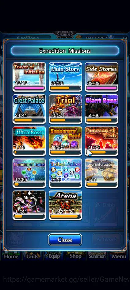 Grand Summoners Accounts Mid-Game Global|Rank 135|1 Sp.Art|25 Ascend|InumutaTW,Summer MiyuTW,ToumaTW,SayakaTW,DL 2