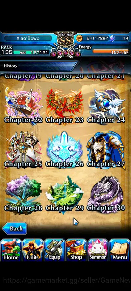 Grand Summoners Accounts Mid-Game Global|Rank 135|1 Sp.Art|25 Ascend|InumutaTW,Summer MiyuTW,ToumaTW,SayakaTW,DL 4