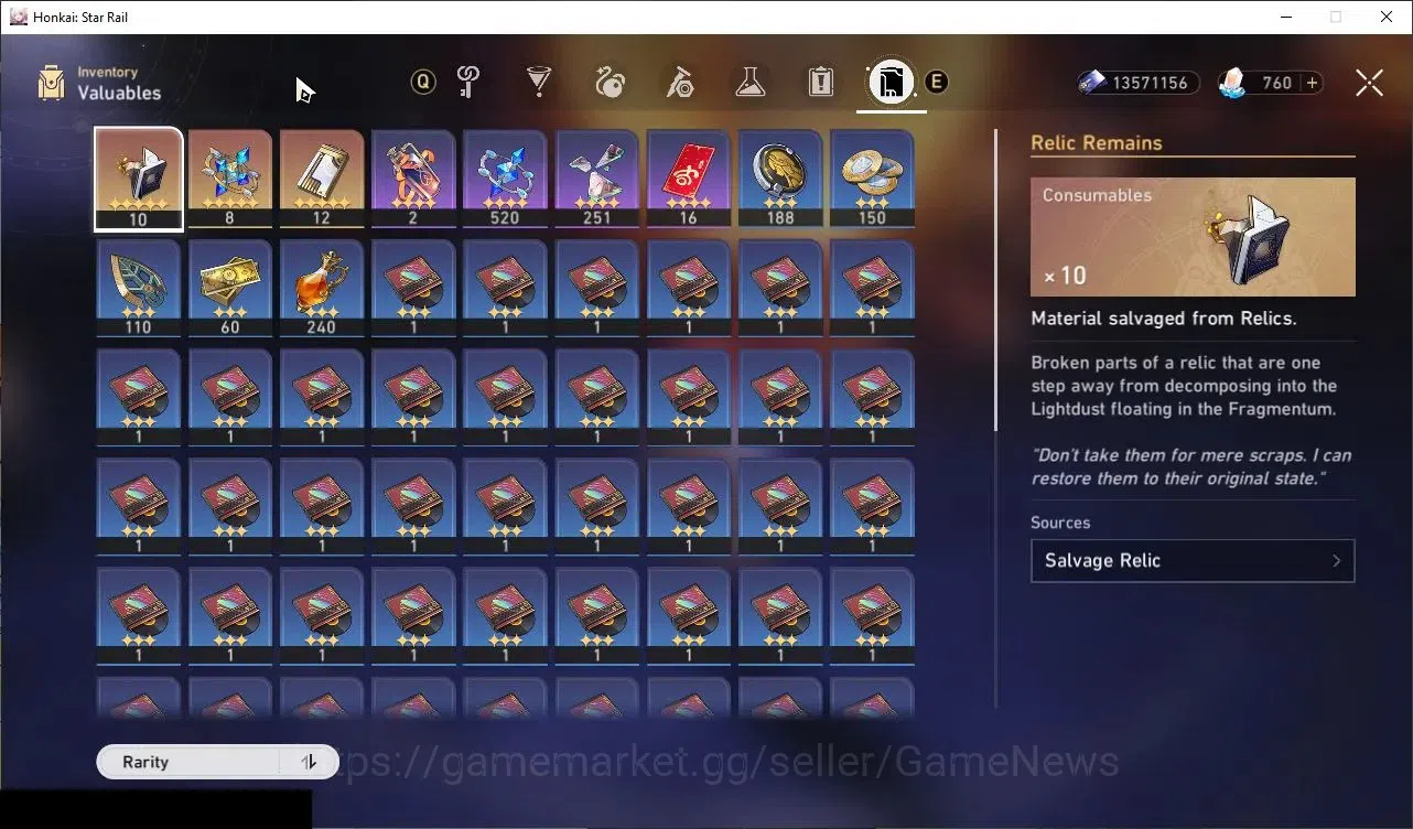 Honkai Star Rail Accounts Others Asia|TL 60|4 Limited|(Evanescia)+Sign Yao Guang,Huohuo,Kafka +3(Standard)|Female 10