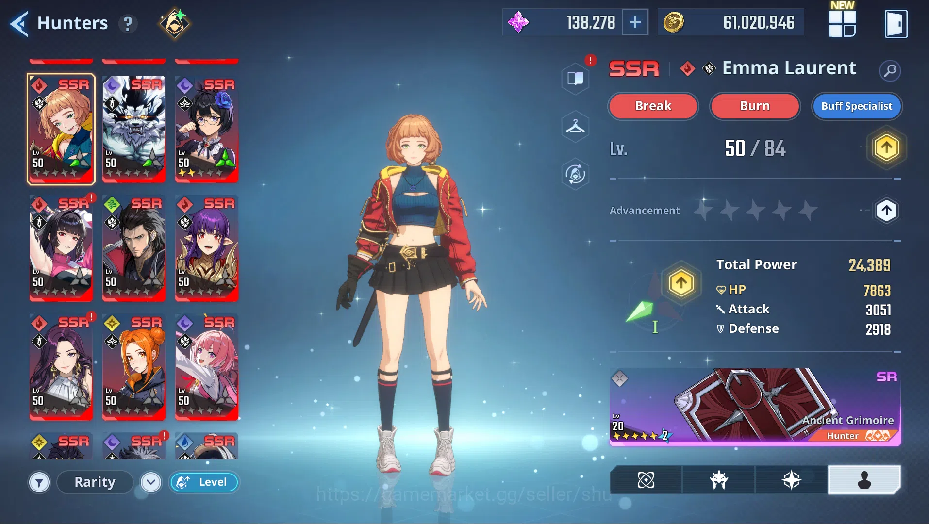 Solo Leveling: ARISE Accounts LVL 84 | 138K Essence Stones | 126 Draw Tickets |  image 4