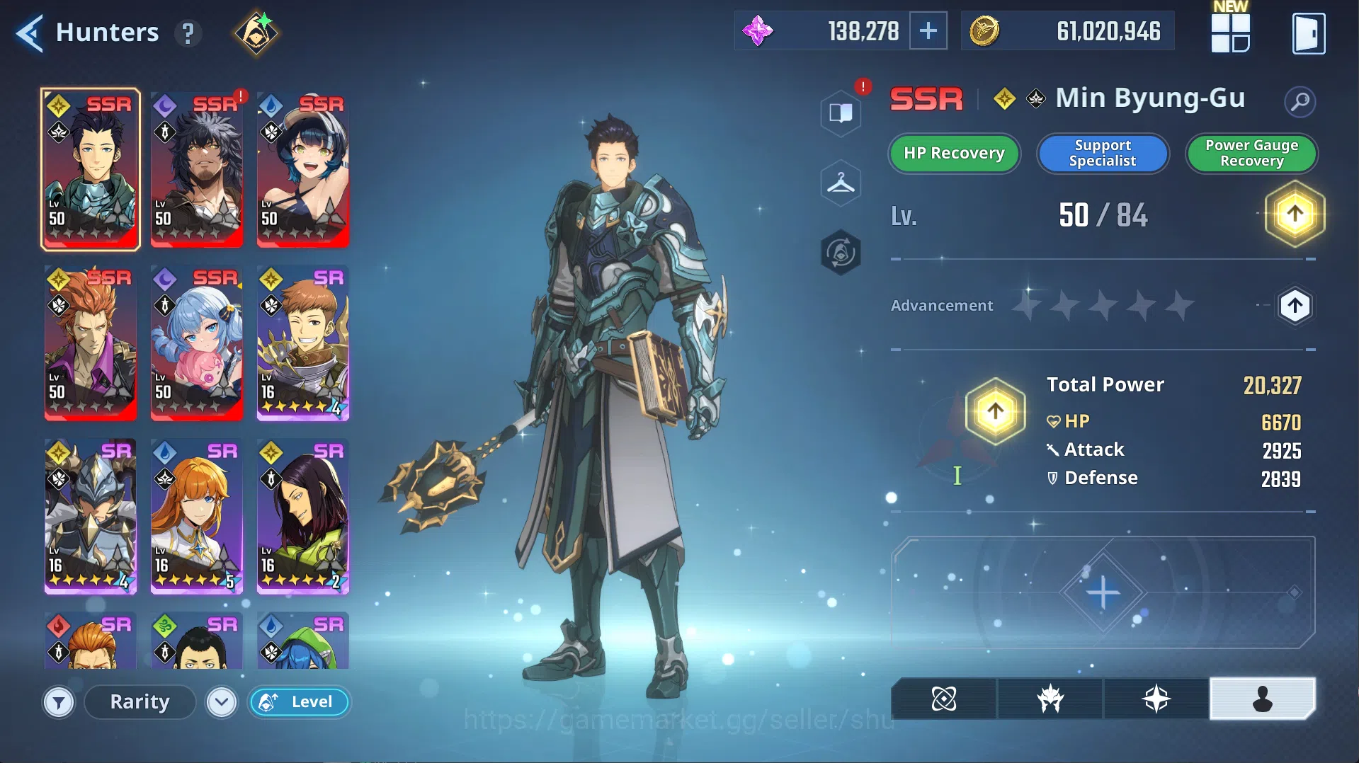 Solo Leveling: ARISE Accounts LVL 84 | 138K Essence Stones | 126 Draw Tickets |  image 5