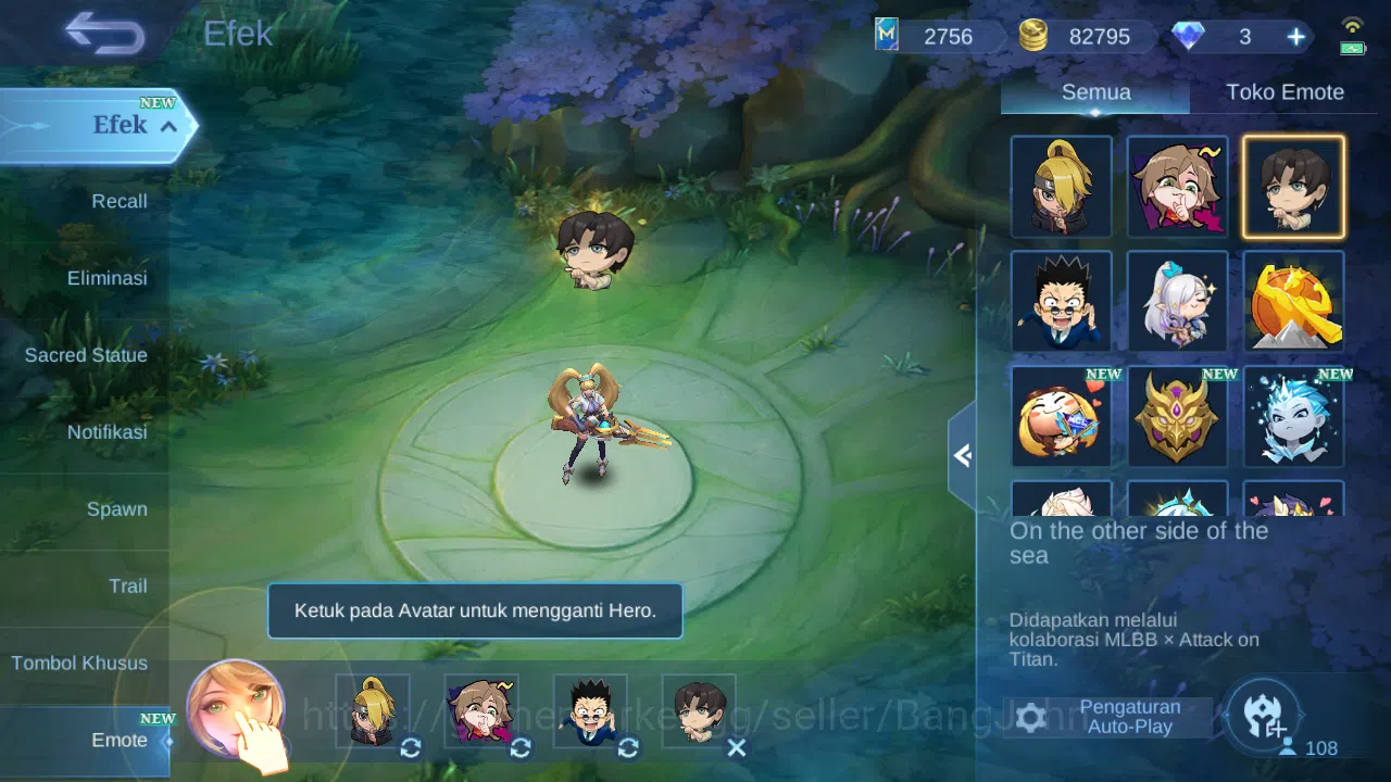 Mobile Legends: Bang Bang Accounts GLOBAL Hero 108 Skin 165 | CC Nata | Epic Roger Li image 10