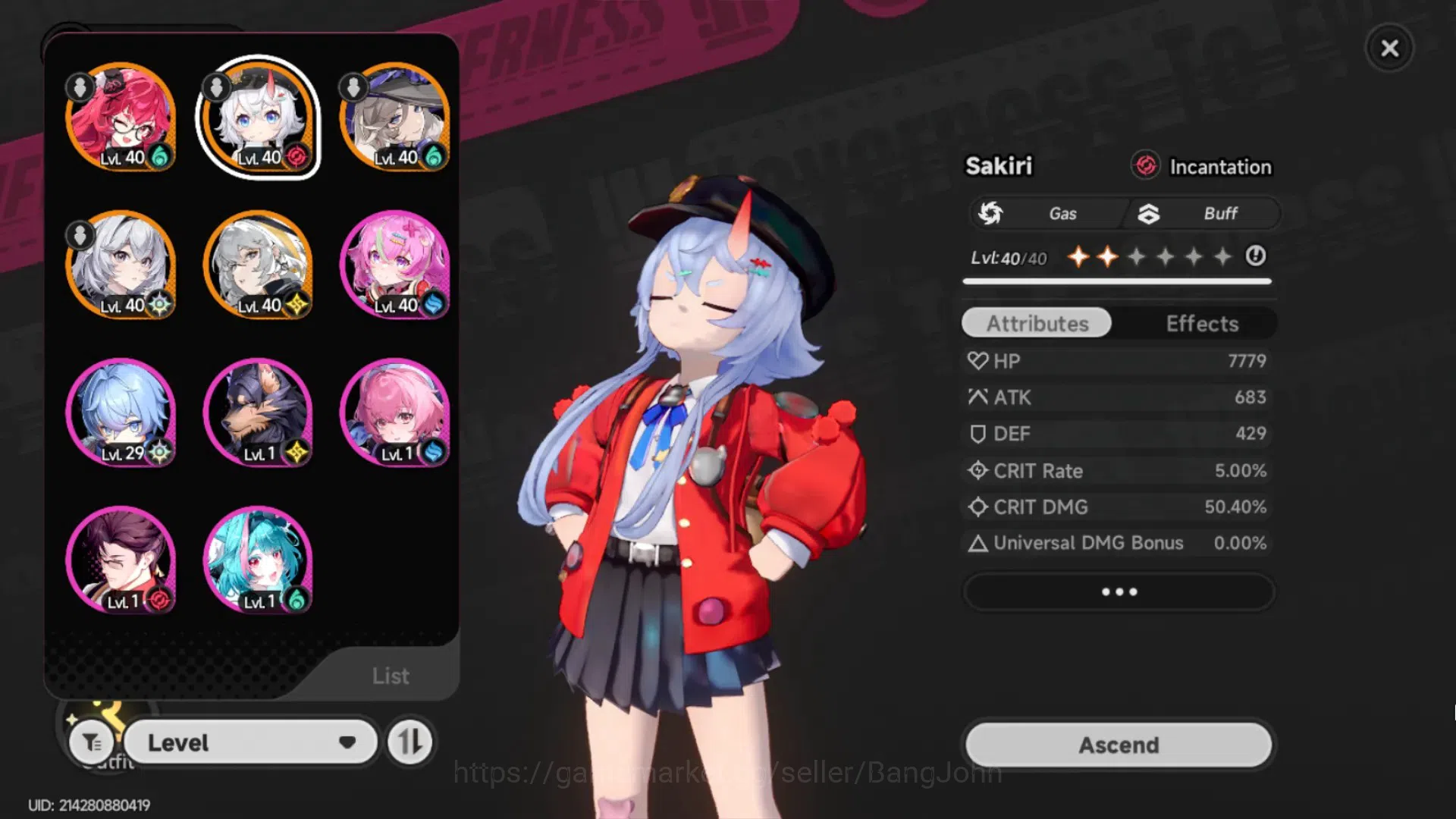 Neverness to Everness Accounts SEA | Lv 25 | 4 SSR+Sign(Nanally.Sakiri,Jiuyuan,Ha image 18