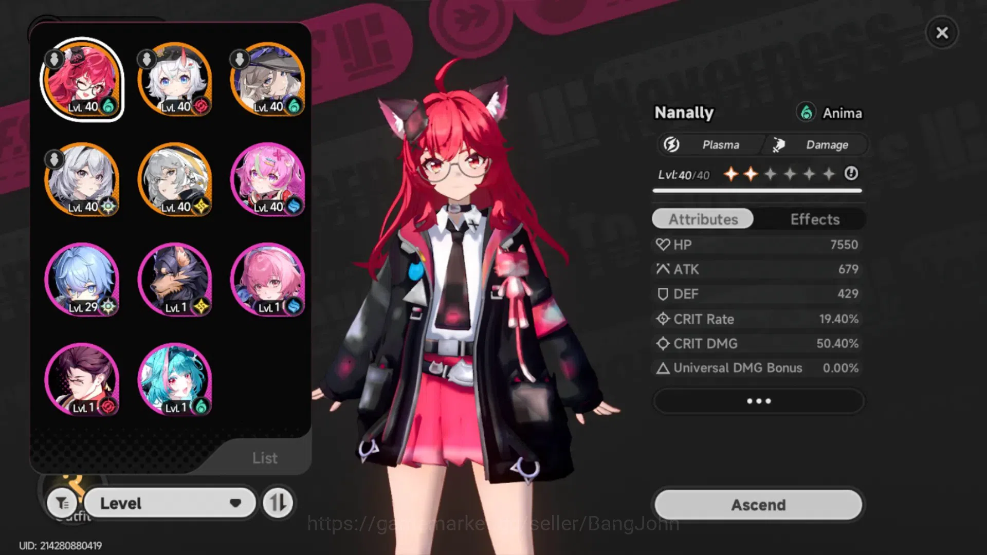 Neverness to Everness Accounts SEA | Lv 25 | 4 SSR+Sign(Nanally.Sakiri,Jiuyuan,Ha image 19