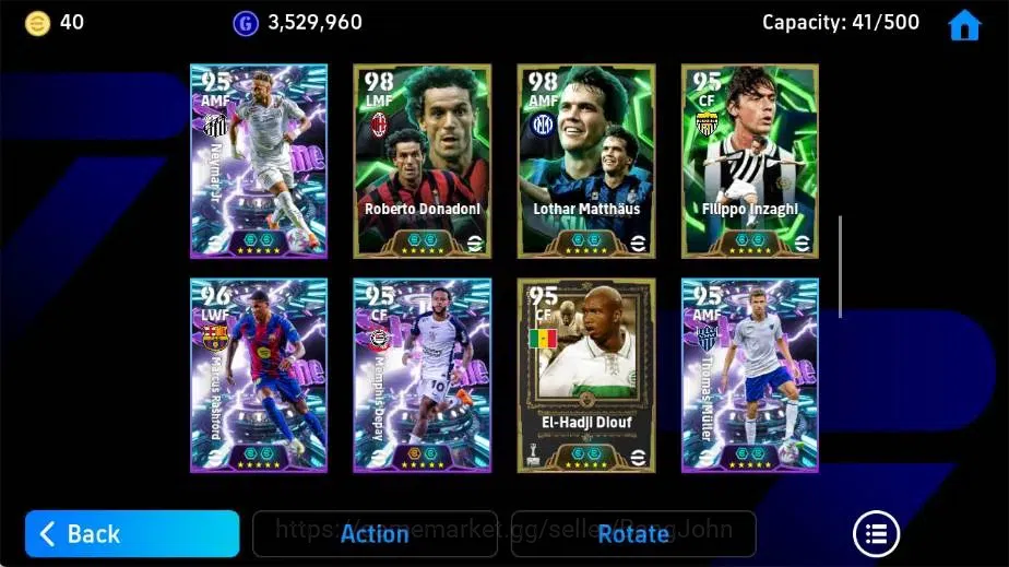 eFootball Accounts Mobile|PW 3201|Lamine Yamal BigT,Steven Gerrard Bi image 5