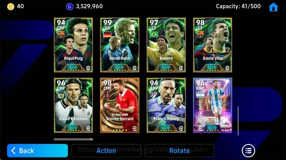 eFootball Accounts Mobile|PW 3201|Lamine Yamal BigT,Steven Gerrard Bi image 7