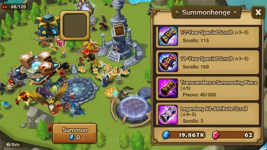 Summoners War: Sky Arena Accounts GLOBAL | NB 5 TESHAR,Starter Gacha 115 12Y+160 11Y image 3