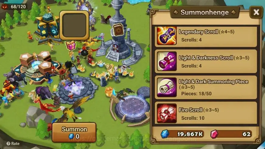 Summoners War: Sky Arena Accounts GLOBAL | NB 5 TESHAR,Starter Gacha 115 12Y+160 11Y image 4