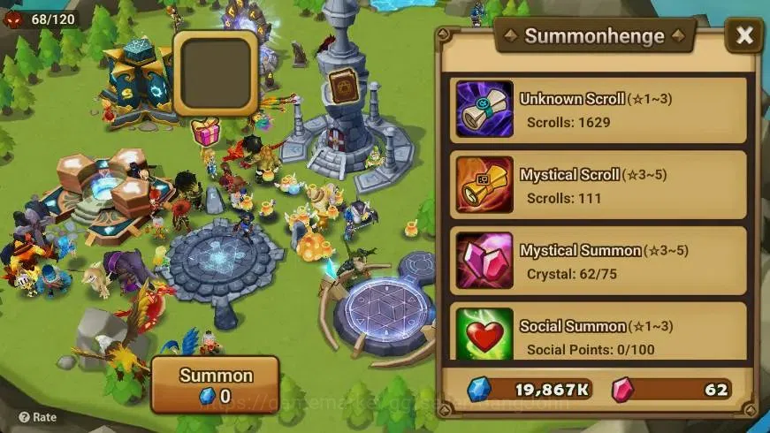 Summoners War: Sky Arena Accounts GLOBAL | NB 5 TESHAR,Starter Gacha 115 12Y+160 11Y image 5