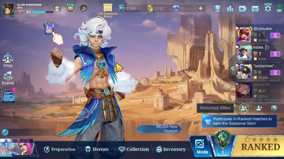 Mobile Legends: Bang Bang Collector Hero 128|Skin 229|Roger Transfor,LB[Harith,Tigreal image 1