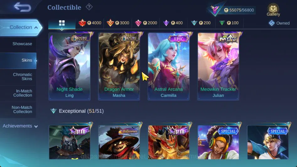 Mobile Legends: Bang Bang Accounts Collector Hero 128|Skin 229|Roger Transfor,LB[Harith,Tigreal],2 Saber,2 Blazing,3 Venom,5 11