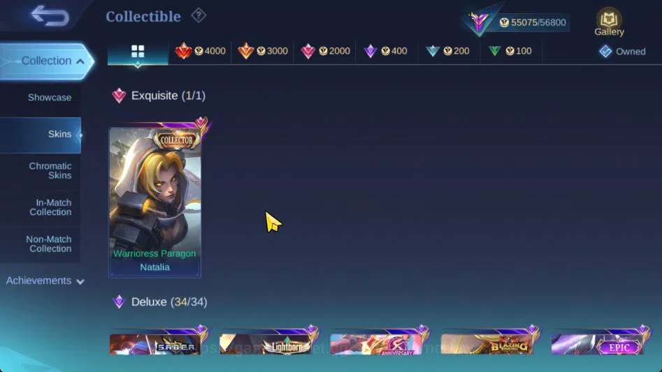 Mobile Legends: Bang Bang Accounts Collector Hero 128|Skin 229|Roger Transfor,LB[Harith,Tigreal],2 Saber,2 Blazing,3 Venom,5 7
