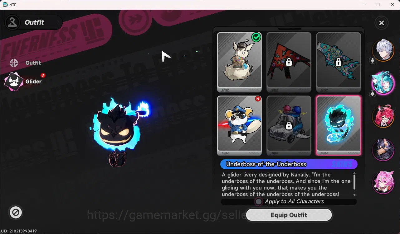 Neverness to Everness Accounts SEA | Starter Lvl 3 | 1 S Nanally + Glider + 5 A C image 3