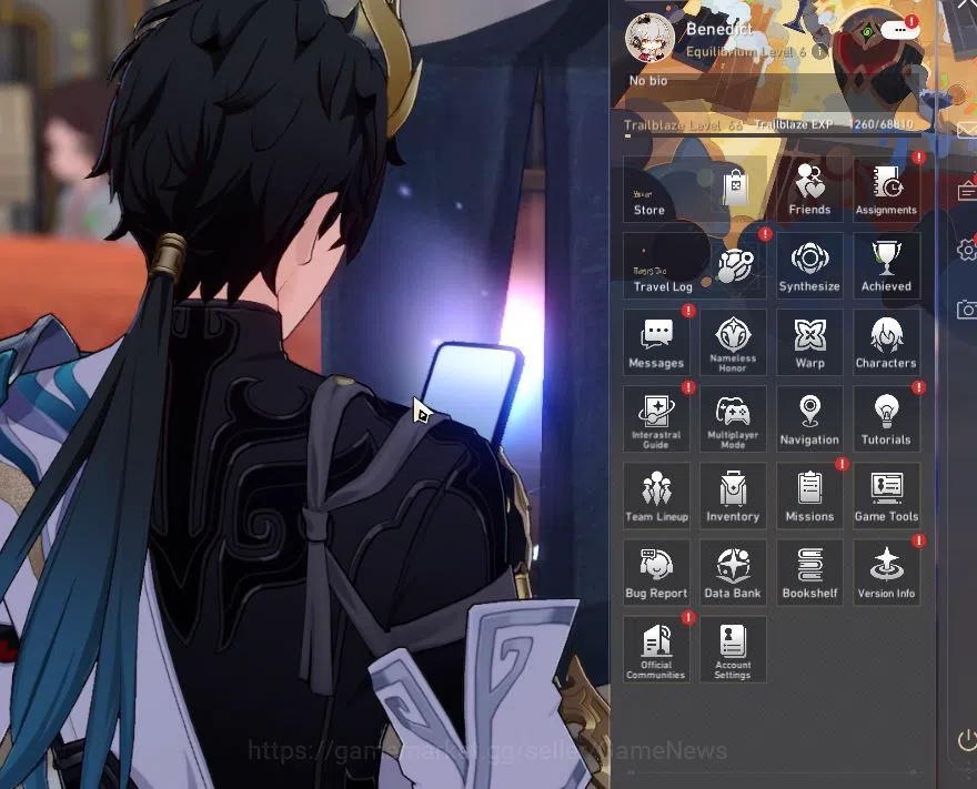 Honkai Star Rail Accounts Others ASIA|TL 66| 9 Limited|Anaxa E1,3B+Sign,The Dahlia,Sunday,Dante,Lingsha,Feixiao,Etc|MC 1