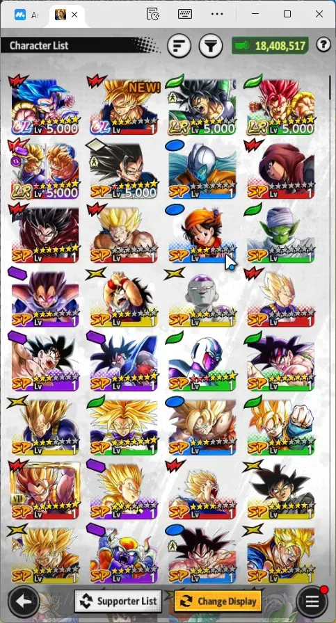Dragon Ball Legends Accounts Global | Lvl 159|18.4M Total Power|3 LR|2 UL|LR Tr image 16