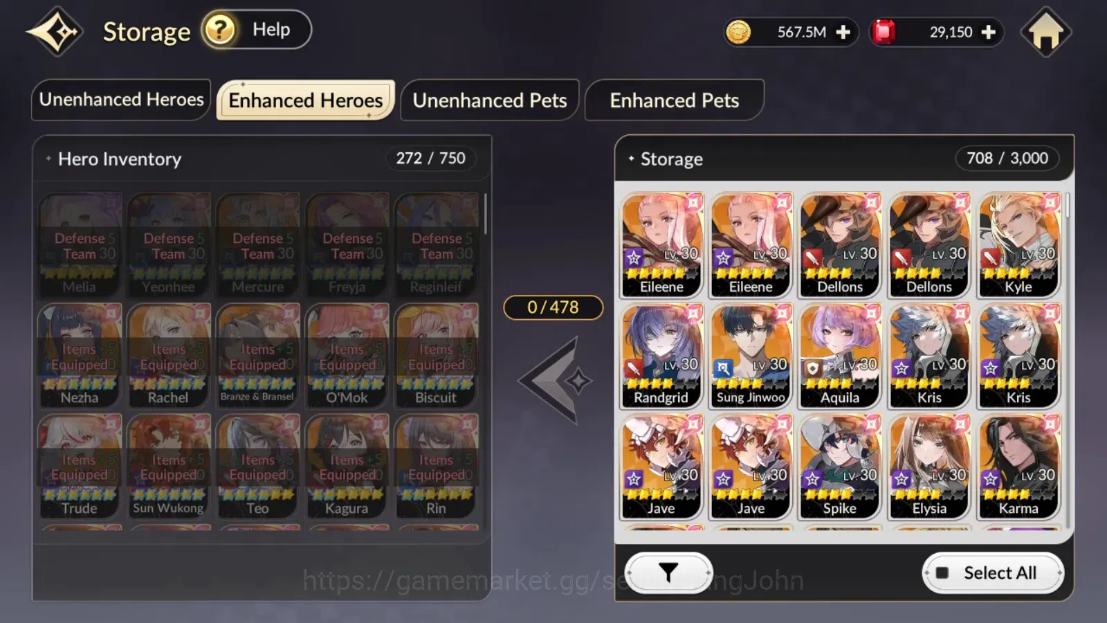 Seven Knights Re:Birth Accounts Global|FullEX7(TC2Fai,TC1Rosie,Gelidus,Melia,Juri) image 16