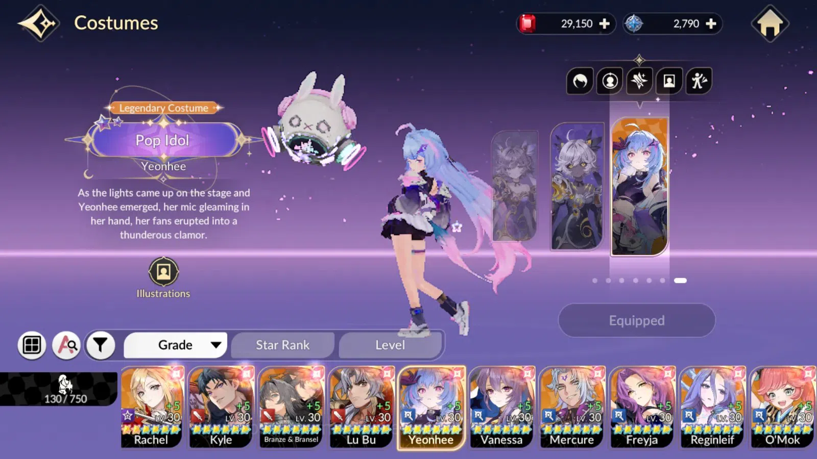 Seven Knights Re:Birth Accounts Global|FullEX7(TC2Fai,TC1Rosie,Gelidus,Melia,Juri) image 3
