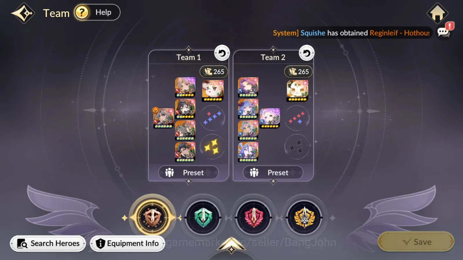 Seven Knights Re:Birth Accounts Global|FullEX7(TC2Fai,TC1Rosie,Gelidus,Melia,Juri) image 4