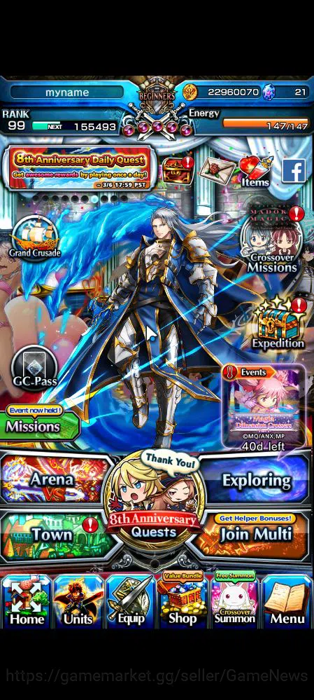 Global|Rank 99|21 Ascend|RoyTW,ChloeTW,Wh FenTW,Pinnacle Isliid,Pencilgon,S ChloeTW,MiyuTW,Diablo,etc|Lpot 122|Check SS (GS1899) Grand Summoners Mid-Game Global|Rank 99|21 Ascend|RoyTW,ChloeTW,Wh FenTW,Pi image 1