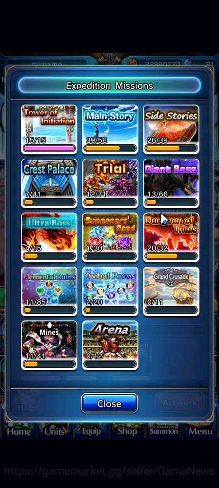 Grand Summoners Accounts Mid-Game Global|Rank 99|21 Ascend|RoyTW,ChloeTW,Wh FenTW,Pinnacle Isliid,Pencilgon,S 15