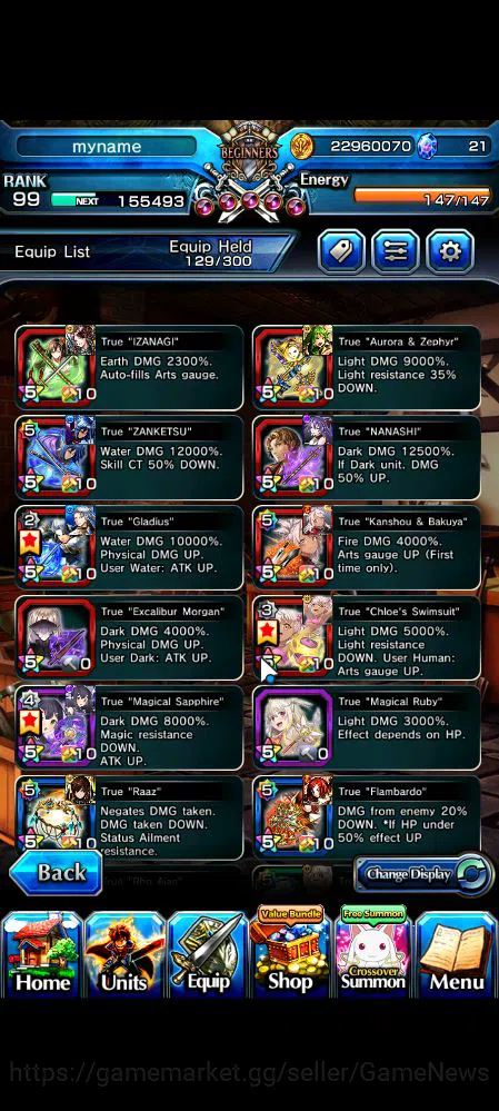 Grand Summoners Accounts Mid-Game Global|Rank 99|21 Ascend|RoyTW,ChloeTW,Wh FenTW,Pinnacle Isliid,Pencilgon,S 5