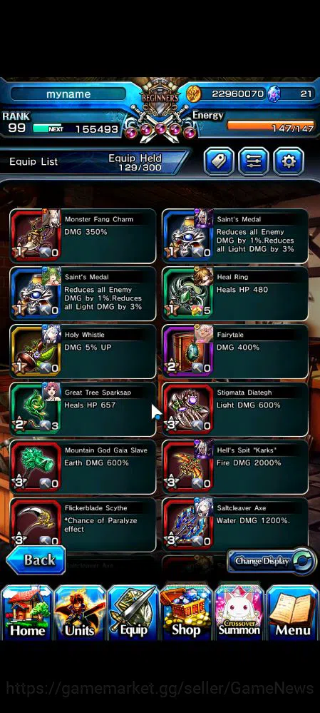 Grand Summoners Accounts Mid-Game Global|Rank 99|21 Ascend|RoyTW,ChloeTW,Wh FenTW,Pinnacle Isliid,Pencilgon,S 7