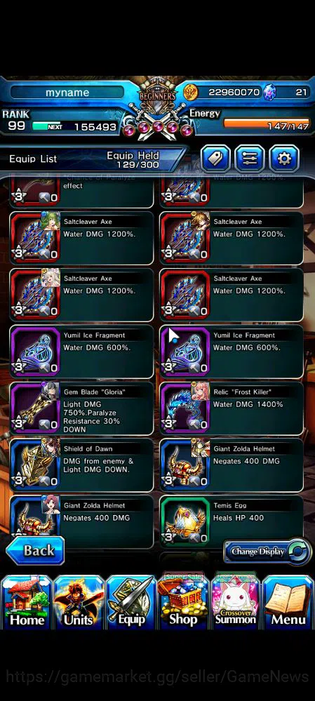 Grand Summoners Accounts Mid-Game Global|Rank 99|21 Ascend|RoyTW,ChloeTW,Wh FenTW,Pinnacle Isliid,Pencilgon,S 8