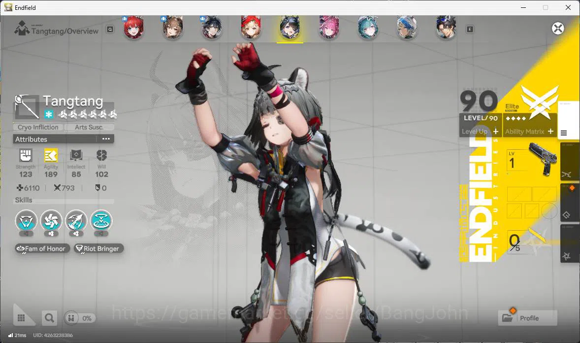 Arknights: Endfield Accounts ASIA | LVL 58 | Laevatain sign, Gilberta Sign, Ros image 9