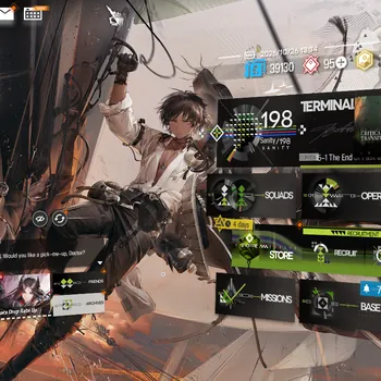 Arknights Accounts Mid-Tier Global Lv 51|146 Operator,24 Outfit|6 Limited|(SiverAsh Alt P6,Chongyue P2,Sakiko