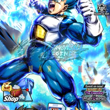 Dragon Ball Legends Accounts High-End #I012. [Global][Android] 3 Legend (Vegeta Blue + Trunks&Gohan  8 Star + Revival Goku